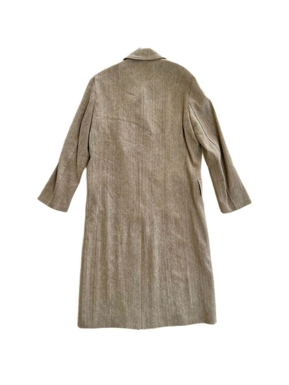 NWOT Zara Rustic Brown Linen Cotton Fall/Winter Trench Coat - Size XS - Picture 9 of 16